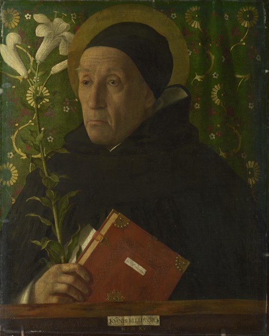 Portrait of Fra Teodoro of Urbino as Saint Dominic od Giovanni Bellini