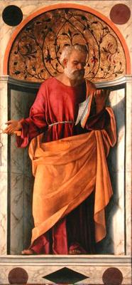 St. Peter (tempera on canvas) od Giovanni Bellini