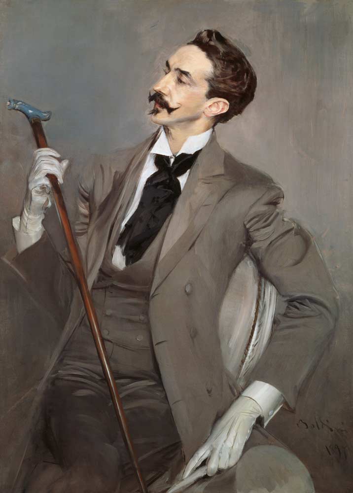 Count Robert de Montesquiou (1855-1921) od Giovanni Boldini