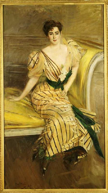 Josephina Alvear De Errazuriz od Giovanni Boldini