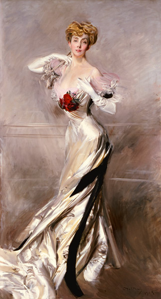 Portrait Of The Countess Zichy od Giovanni Boldini