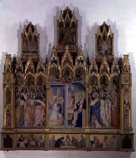 Annunciation with Saints od Giovanni  di Niccolo del Biondo