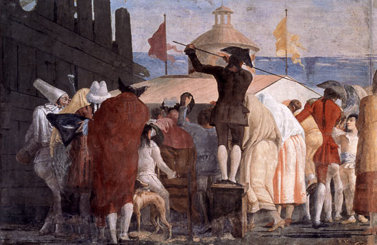 The New World od Giovanni Domenico Tiepolo