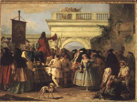 The Charlatan od Giovanni Domenico Tiepolo