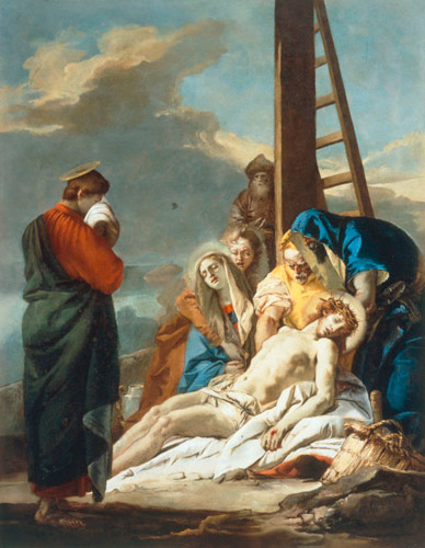 Lamentation of Christ od Giovanni Domenico Tiepolo