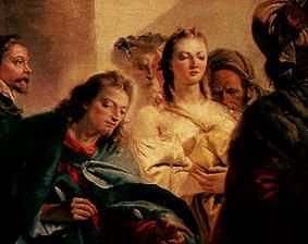 Christ and the adulteress od Giovanni Domenico Tiepolo