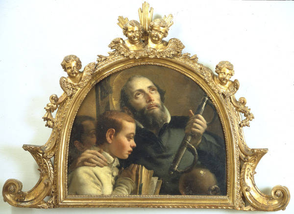 G.D.Tiepolo / St.Jerome Emiliani / Ptg. od Giovanni Domenico Tiepolo