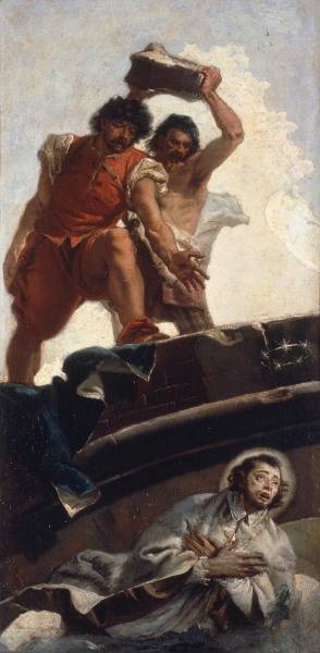 G.D.Tiepolo / Martyrdom of John Nepomuk od Giovanni Domenico Tiepolo