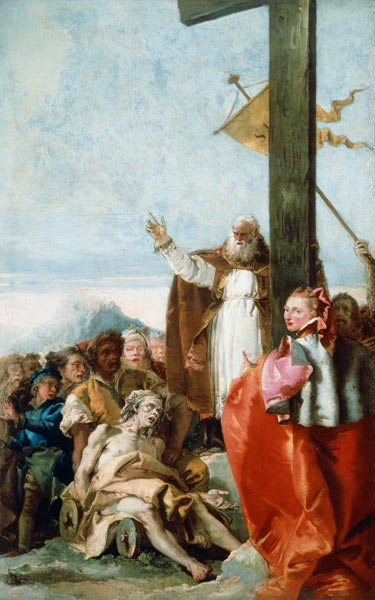 G.D.Tiepolo / Identification of Cross od Giovanni Domenico Tiepolo