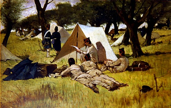 The Camp od Giovanni Fattori