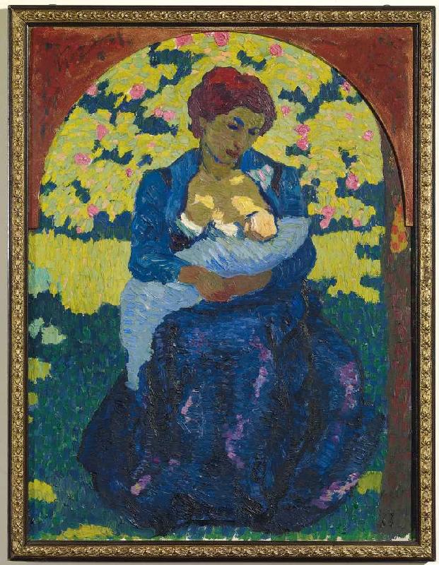 Mutter und Kind od Giovanni Giacometti