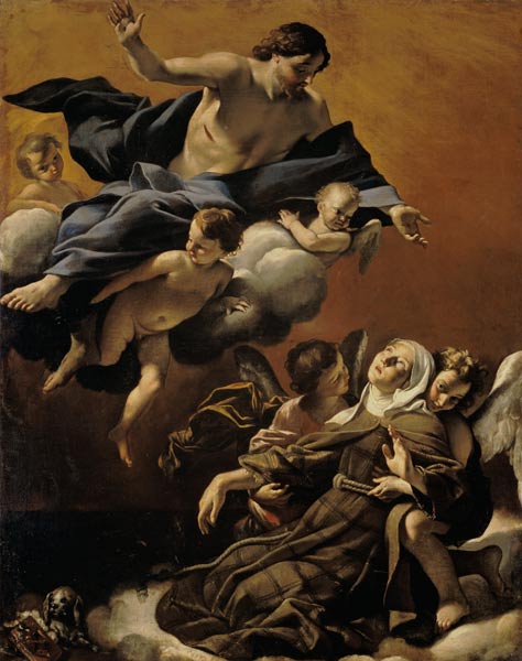 The Ecstasy of St. Margaret of Cortona od Giovanni Lanfranco