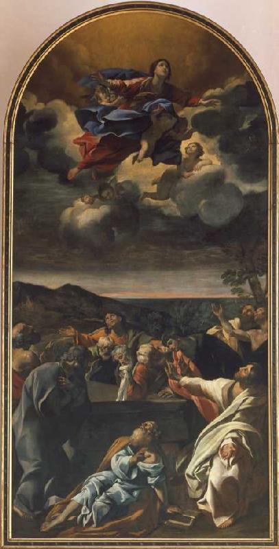 The Ascension Day Mariae od Giovanni Lanfranco