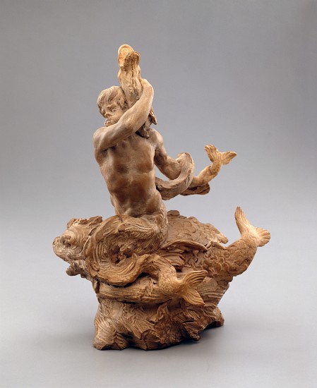 Triton with a Sea Serpent od Giovanni Lorenzo Bernini
