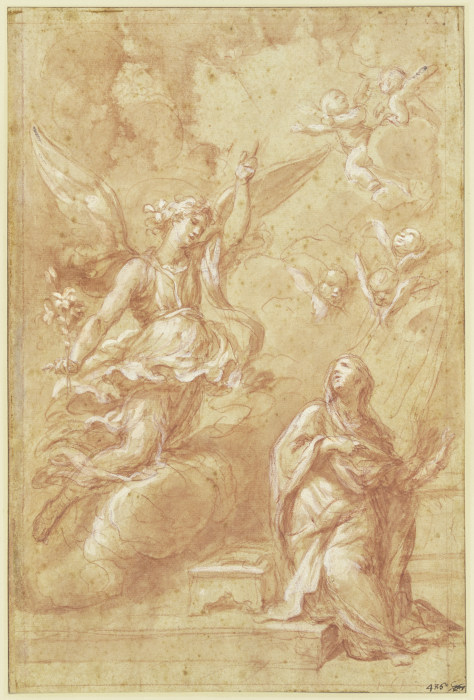 The Annunciation od Giovanni Maria Morandi