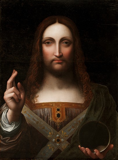 Cristo Salvator Mundi od Giovanni Pedrini Giampietrino