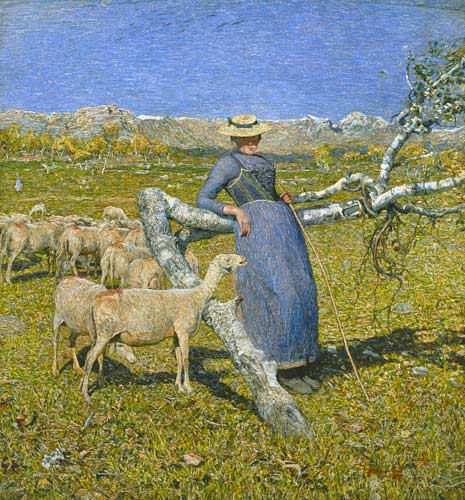 Afternoon in the Alps od Giovanni Segantini