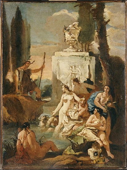 Diana and Acteon od Giovanni Battista (Giambattista) Tiepolo