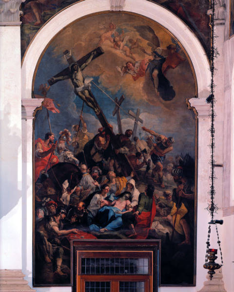 G.Brusaferro / Crucifixion of Christ od Girolamo Brusaferro