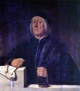Portrait of Theophile Folengo (panel)