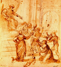 The verdict Salomos. od Girolamo Romanino