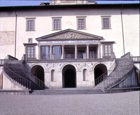 View of the facade designed by Giuliano da Sangallo (c.1443-1516) for Lorenzo Medici 'Il Magnifico' od Giuliano Giamberti da Sangallo