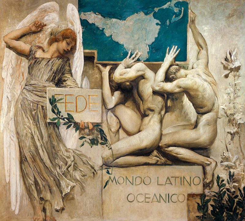 Fede, Mondo Latino Oceanico od Giulio Aristide Sartorio