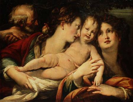 The Mystical Marriage of St. Catherine od Giulio Cesare Procaccini