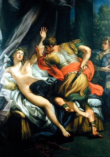 Rape of Lucretia od Giulio Cesare Procaccini