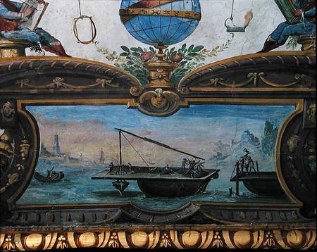 Device for dredging the sea, Stanza della Mattematica od Giulio Parigi