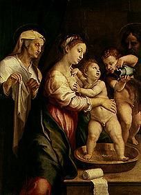 The Madonna with the washbasin od Giulio Pippi