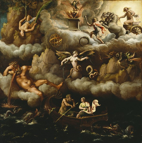 An Allegory of Immortality od Giulio Romano