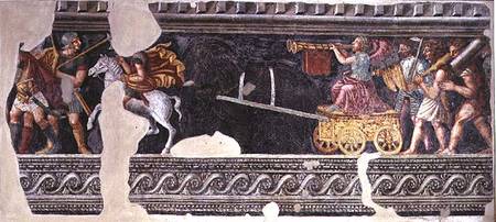 Fragment of a scene of a triumph od Giulio Romano