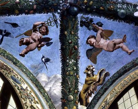 Putti from the 'Loggia of Cupid and Psyche' od Giulio Romano