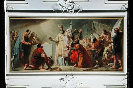 The Sacrifice of Melchizedek od Giuseppe Angeli
