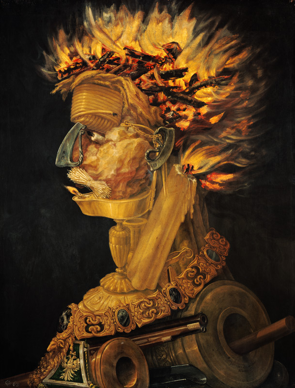 The fire od Giuseppe Arcimboldo