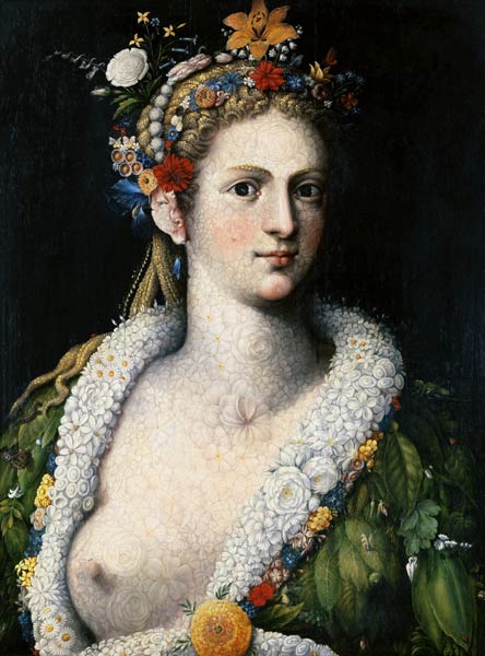 Flora Meretrix od Giuseppe Arcimboldo