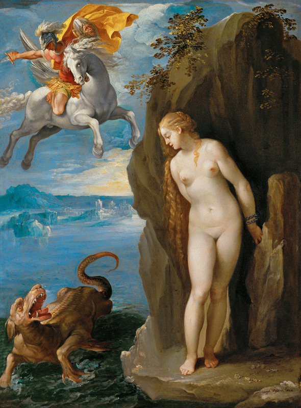 Perseus Rescuing Andromeda od Giuseppe Cesare