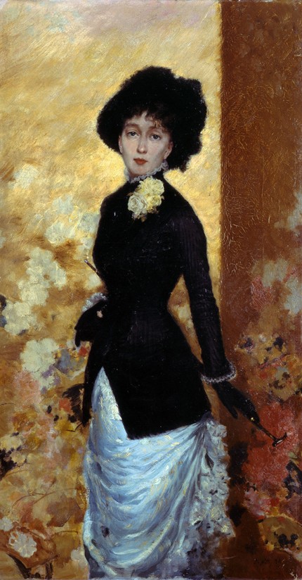 Portrait of a Woman od Giuseppe de Nittis