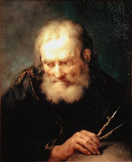 Archimedes (c.287-212 BC) od Giuseppe Nogari