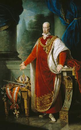 Franz I of Austria / Painting by Tominz