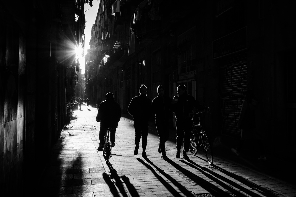 Barcelona un dia dhivern od Gloria Salgado Gispert