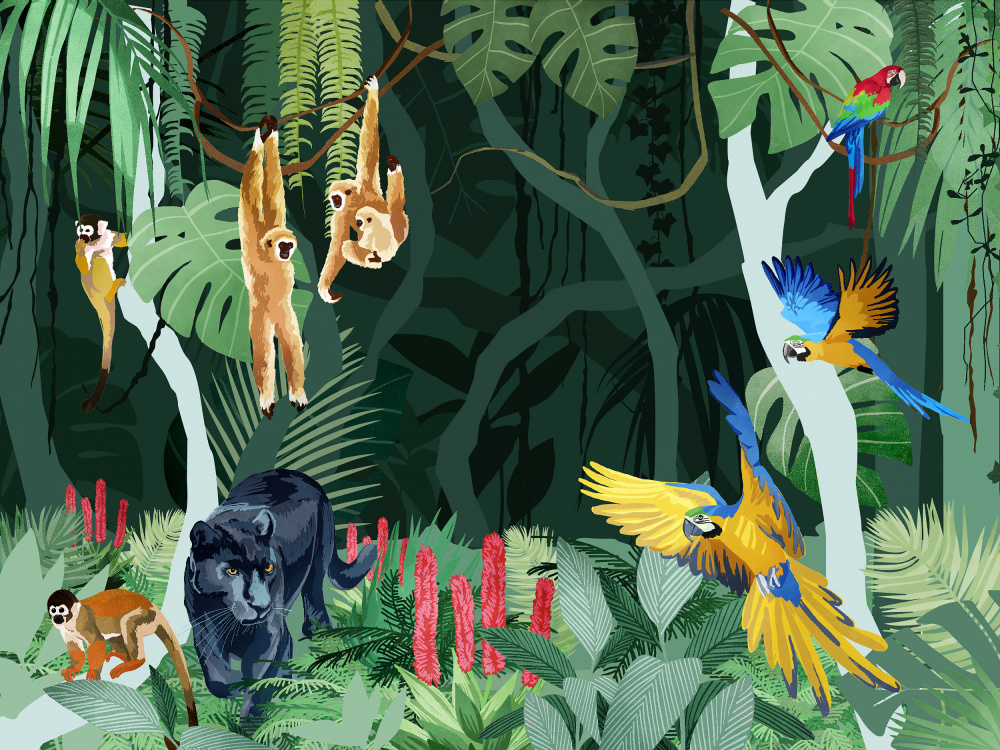 Jungle Party od Goed Blauw