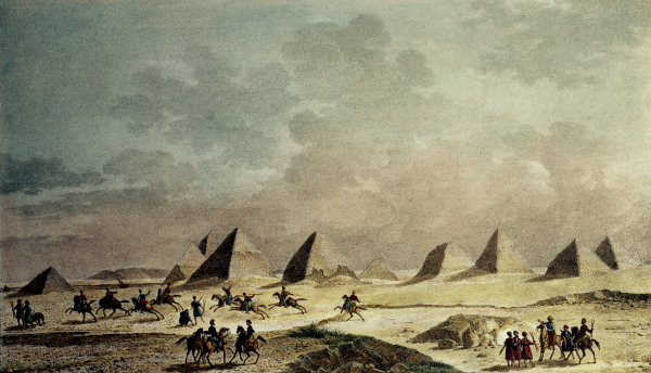 Meroe, Pyramids od Gottfried  -17881839 Engelmann