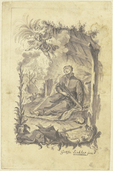 Der Tod des Heiligen Franz Xaver od Gottfried Eichler d. J.