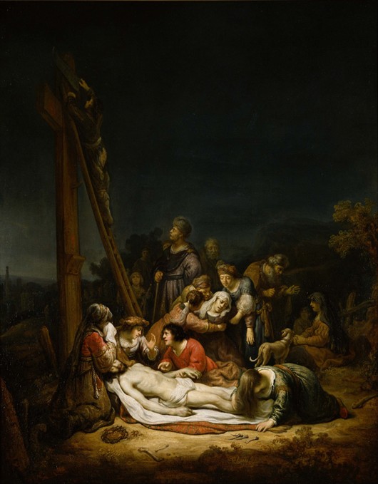 The Lamentation over Christ od Govaert Flinck