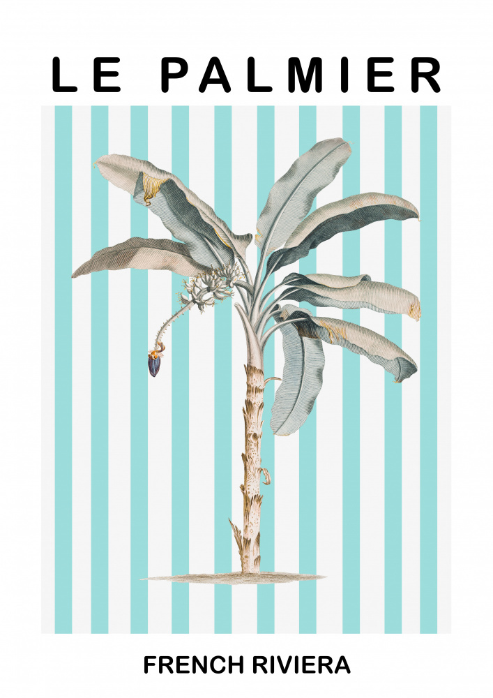 Striped Palm Tree od Grace Digital Art Co