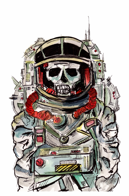 Dead Astronaut od Sebastian  Grafmann