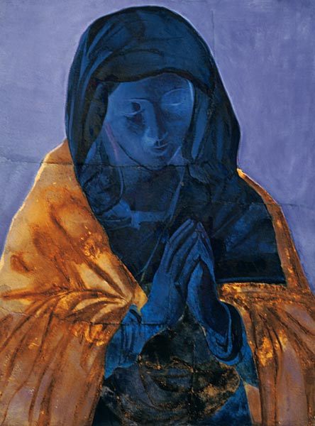 Prayer (after Sassoferrato) 2005 (w/c on handmade Indian paper)  od Graham  Dean
