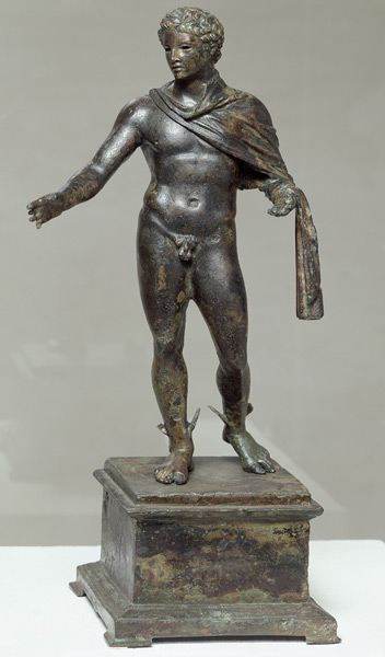 Hermes, found during the underwater excavations at Mahdia od Grececke Umeni